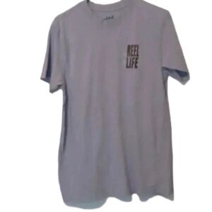 -- New reel life men's tshirt